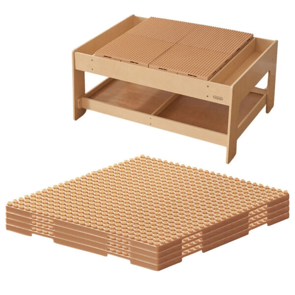 MASTERKIDZ Zestaw 4 Nakładek Na Panel Do Budowania Z Małych Klocków