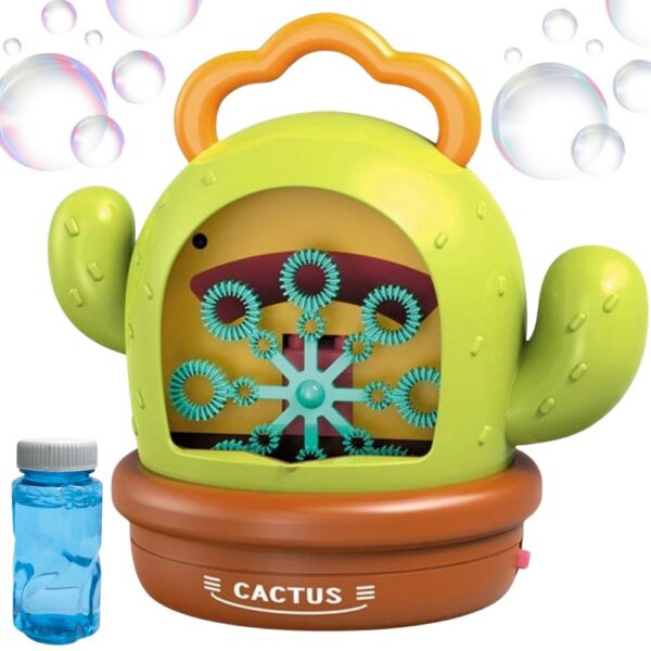 WOOPIE Interaktywny Kaktus Maszyna do Baniek Mydlanych