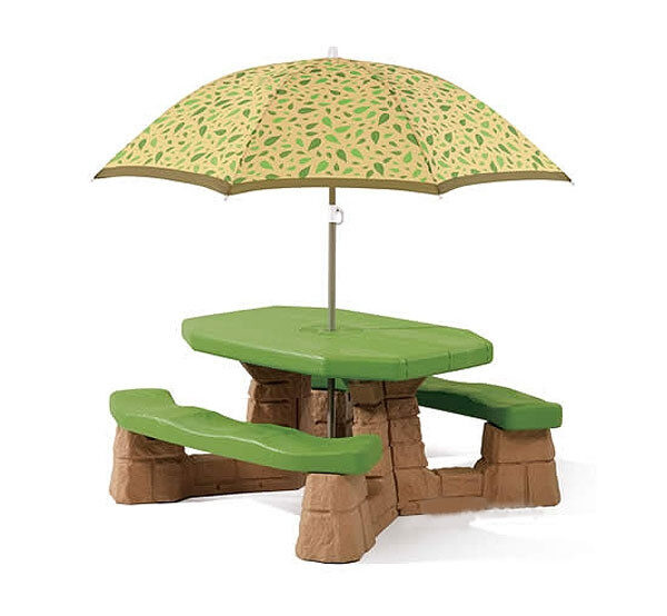 STEP2 Stół - Stolik piknikowy z parasolem
