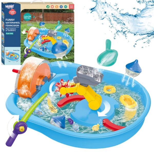 WOOPIE Tor Wodny 2w1 Gra Łowienie Rybek 14el.