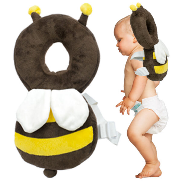 Ochrona głowy poduszka do nauki chodzenia plecak bezpieczeństwa przed upadkiem pszczoła